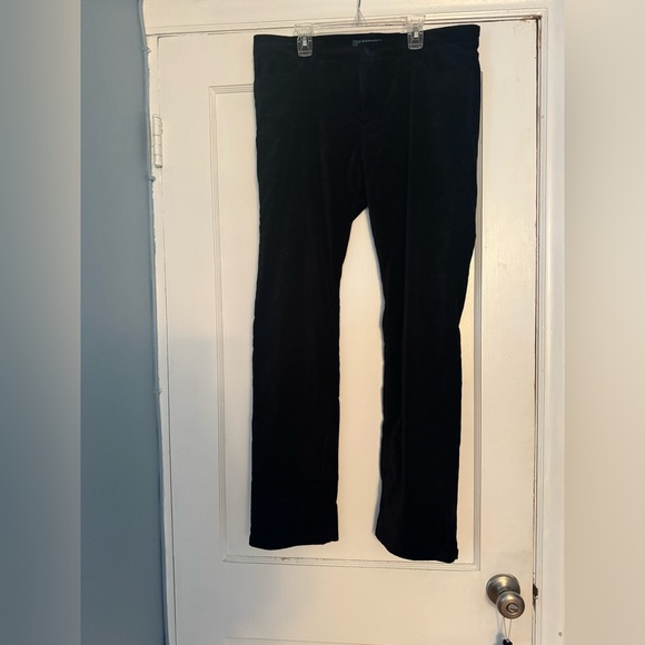 Ralph Lauren Velvet type Black pant  Size 10 - Picture 1 of 4